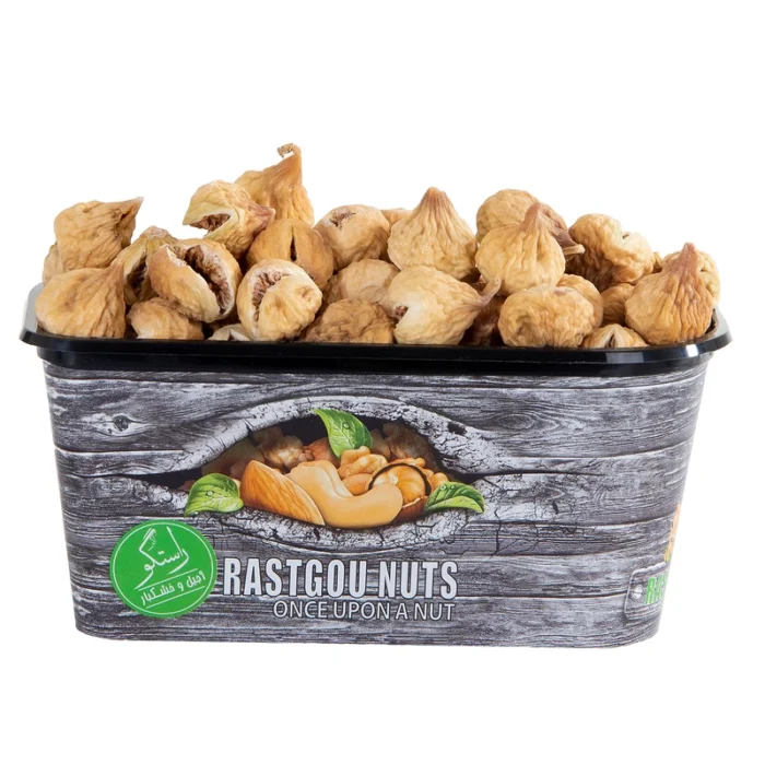 Akbar Rastgoo Premium Dried Figs - 600 grams - Image 1