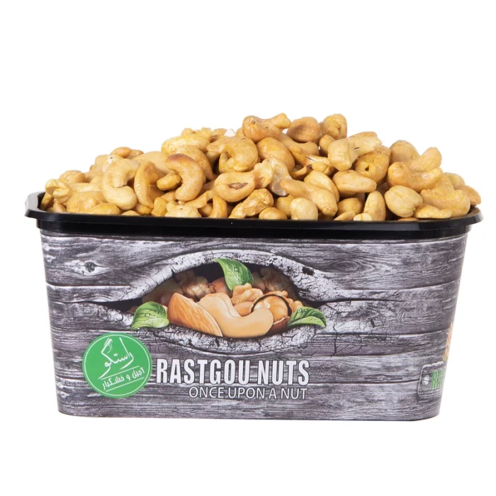 Akbar Rastgoo Salted Cashews - 600 grams - Image 1