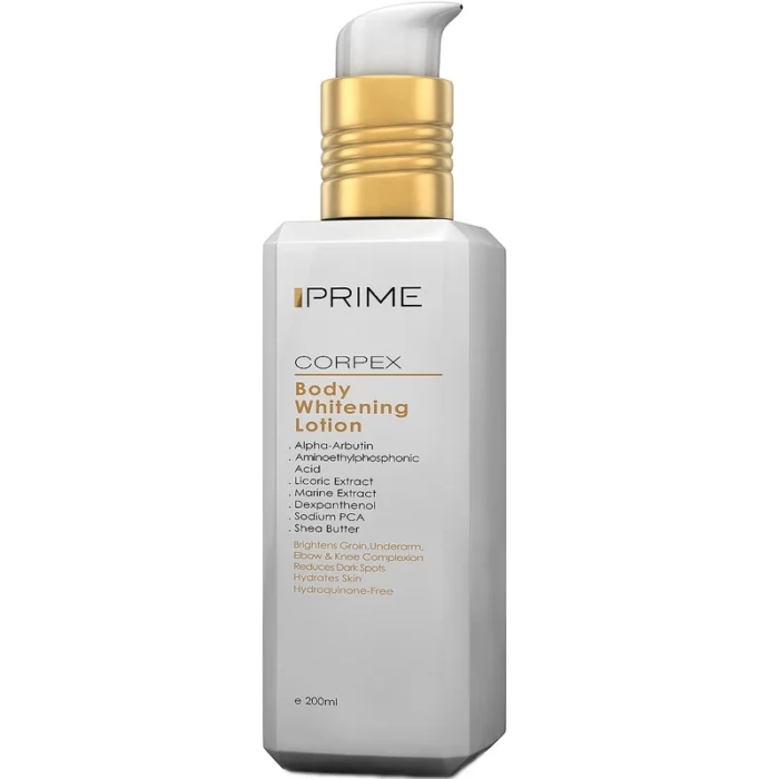 Prime Body Brightening Lotion, Corpex Model, 200 ml - Image 1