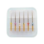 ملفات روتاري لطب الأسنان، موديل S2، عبوة تحتوي على 6 قطع