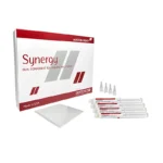 طقم تبييض الأسنان المنزلي من مستر دنت، موديل Synergy Bleaching Kit، وزن 6.6 جرام، عبوة تحتوي على 4 قطع