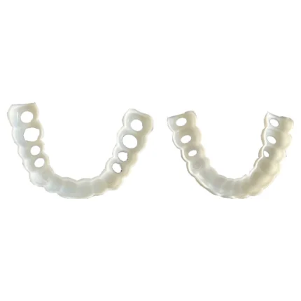 قوالب الأسنان من سناب سمايل، موديل S22، عبوة من قطعتين