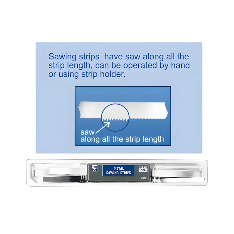 220 Hand Interdental Saw Long Strip Tor VM, Model TorVM 3.384A - Image 1