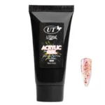 بولي جل لزراعة الأظافر من يوتي، موديل الجليتر الأكريليك، حجم 30 ملليلتر