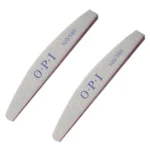 مبرد أظافر من أو بي آي، موديل 100/180، مجموعة من قطعتين