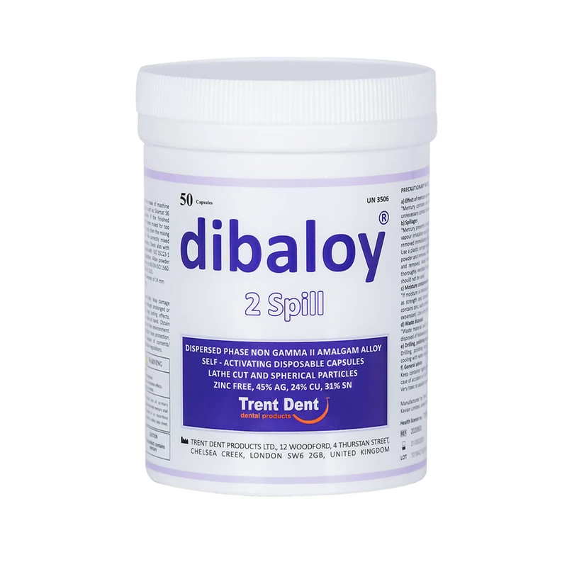 56 مادة حشو الأسنان ديبالوي، موديل 02، عبوة من 50 قطعة - الصورة 1