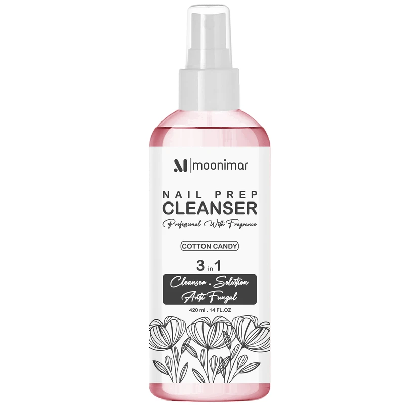 7 كلينزر زراعة الأظافر من موني مار، طراز Cotton Candy، حجم 420 مل - الصورة 1