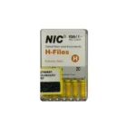 ملف H لطب الأسنان من إن آي سي، موديل 25، كود 20، عبوة من 6 قطع