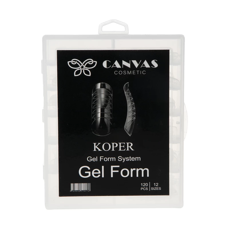 9 قالب زراعة الأظافر كانواس موديل KOPER عبوة من 120 قطعة - الصورة 1