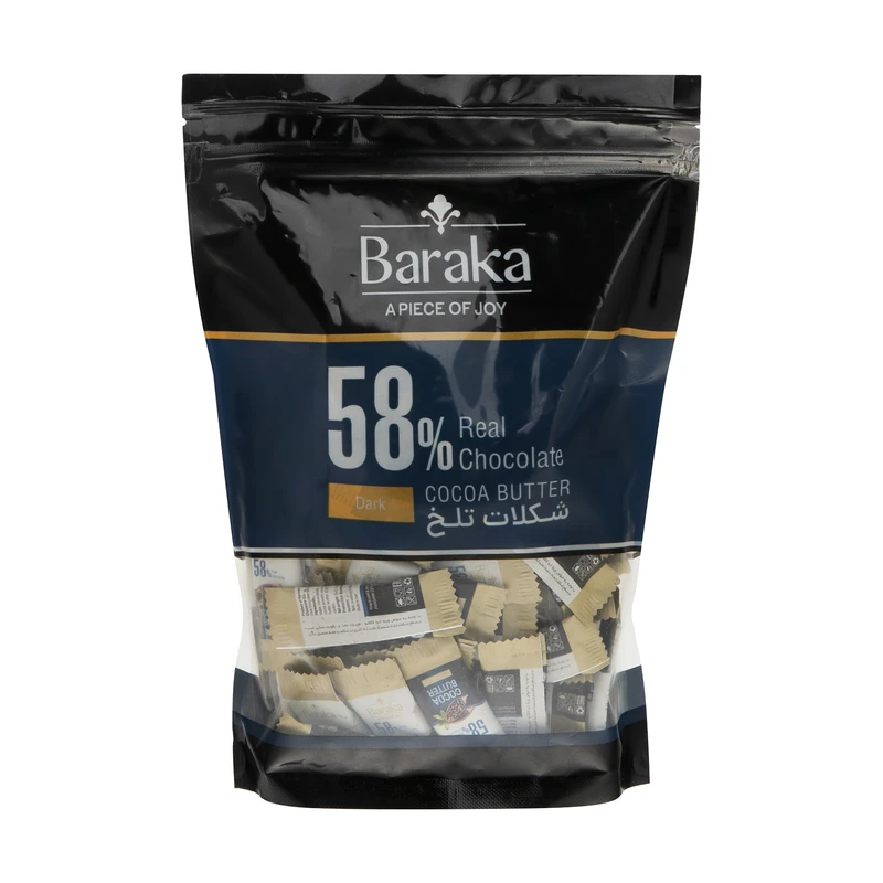 13 شوكولاتة داكنة 58% باراكا - 300 جرام - الصورة 1