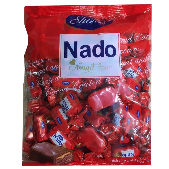 Shoniz Nado Cocoa-Coated Caramel Toffee - 1000 Grams - Image 1