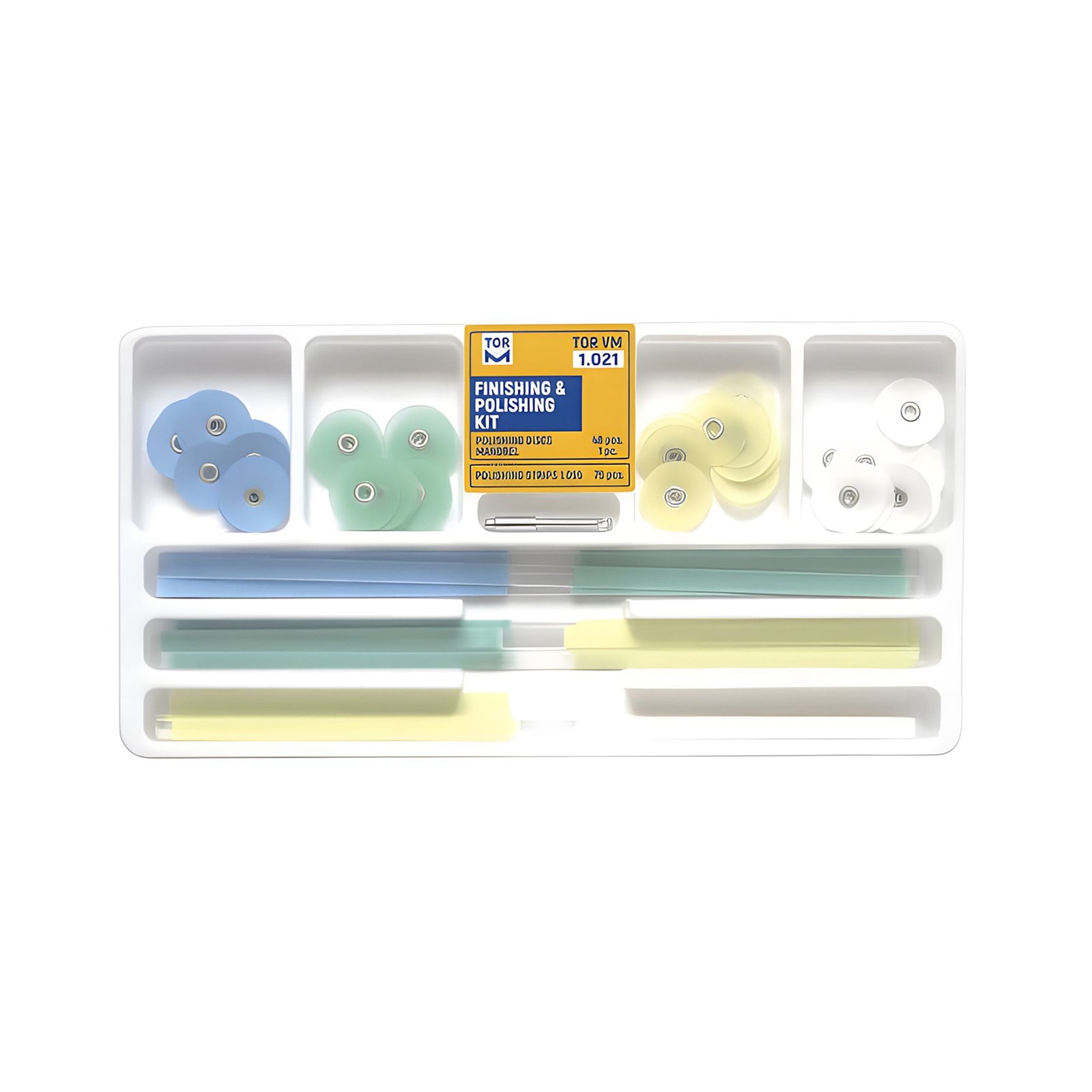 230 طقم أقراص مركزية تور في إم، موديل 1.021، عبوة من 48 قطعة - الصورة 1