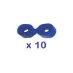وج الاستیک آبی تور وی ام مدل 1.801 TorVM بسته 10 عددی