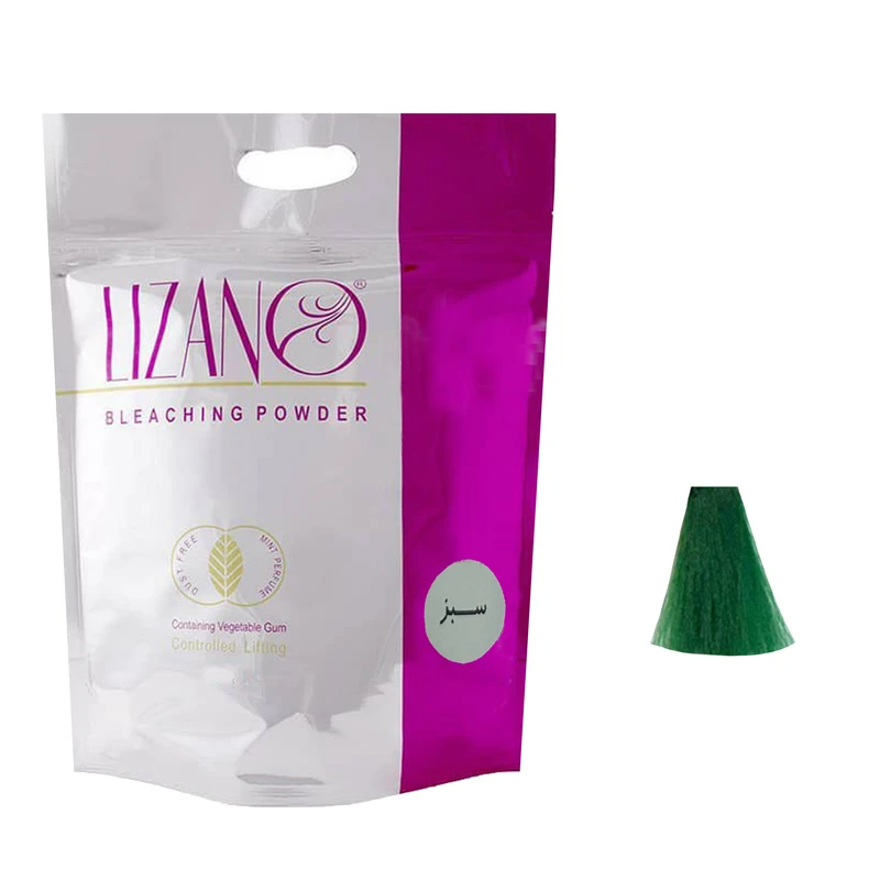 28 بودرة دكلرة ليزانو موديل منت وزن 50 جرام، لون أخضر - الصورة 1