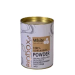 بودرة التبييض بيو داکس نموذج W01 - وزن 500 غرام - اللون الأبيض
