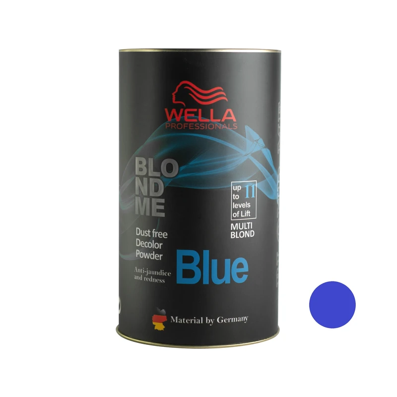 82 بودرة تفتيح ويلا بلوندمي، الوزن 600 جرام، اللون الأزرق - الصورة 1