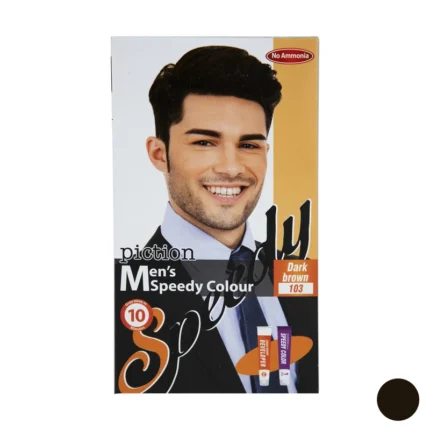 Piction Hair Color No. 103, 50ml, Dark Brown