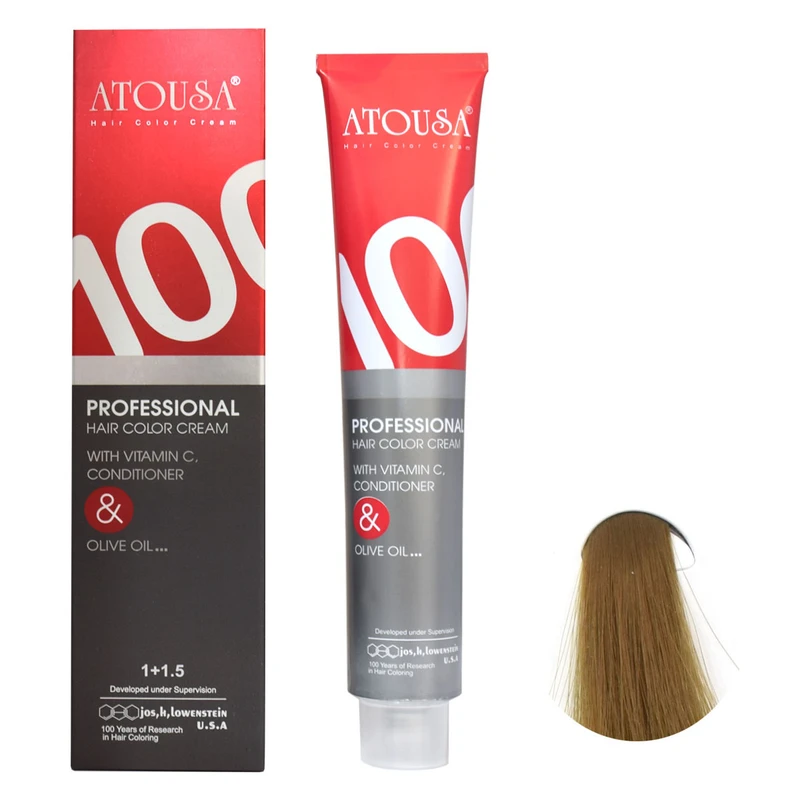 212 لون شعر أتوستا رقم M6 حجم 100 مل لون أشقر زيتوني متوسط. - الصورة 1