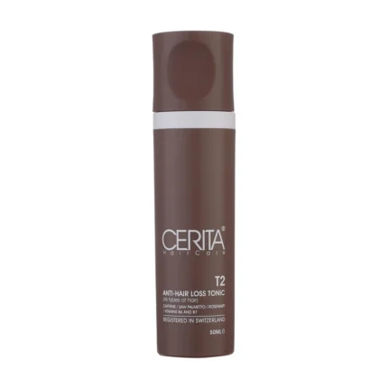 Serita Hair Strengthening Tonic, Model T2, Suitable for All Hair Types, Volume 50 ml