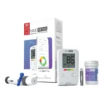 جهاز اختبار مستوى السكر في الدم فريسنز موديل TAG مع قلم و10 إبر و50 شريط اختبار