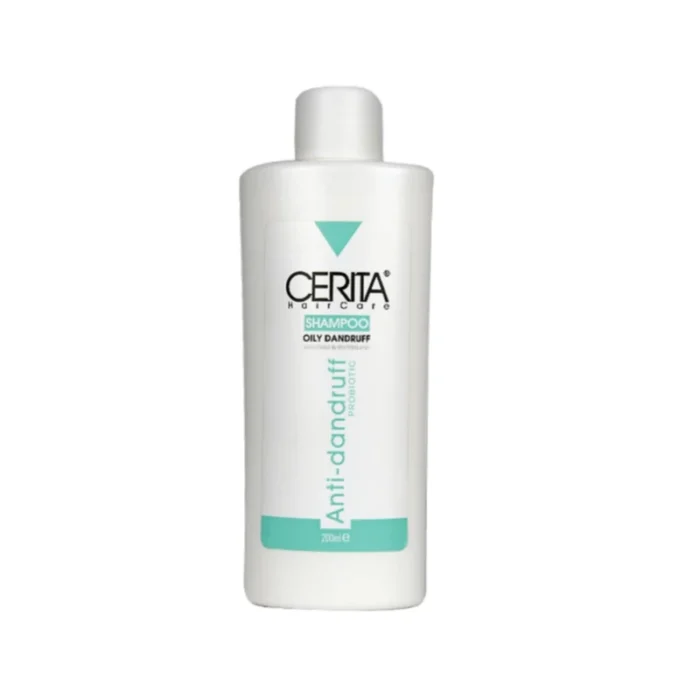 Anti-Dandruff Shampoo from Serita, Compatible with Oily Hair, Contains Probiotics, Zinc Omadine, Climbazole, and Birch Extract, Volume 200 ml Model Oily Dandruff - Image 1