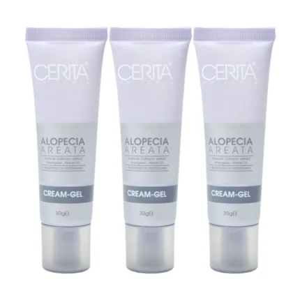 Anti-Hair Loss Gel - Serita - Model Alopecia Areata - Weight 30 grams - Pack of 3