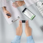 جهاز تسجيل تخطيط القلب نبض آوا موديل NH1 - محمول