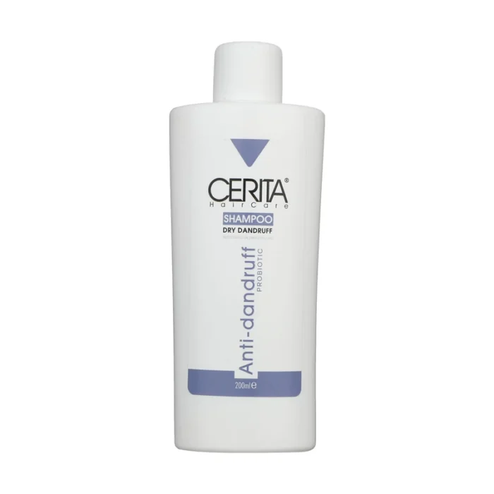 Anti-Dandruff Shampoo by Serita, Compatible with Dry Hair, Contains Probiotics, Zinc Omadine, Enzymatic Exfoliants, and Panthenol, Volume 200 ml, Model Probiotic - Image 1