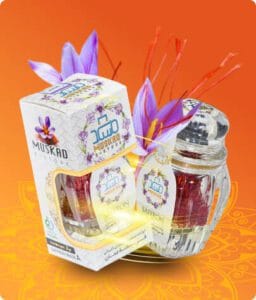 مکسرات و زعفران