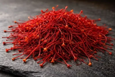 شكل الزعفران الأصلي