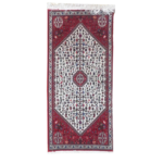 سجاد آباده يدوي أصلي خلفية بيضاء 100×60 سم