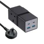 شاحن GaN سريع 65 واط 7 في 1 - منصة شحن متكاملة ومحمولة