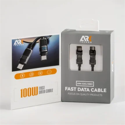 كابل بيانات ARK شحن سريع 100 واط بشاشة رقمية في عمان