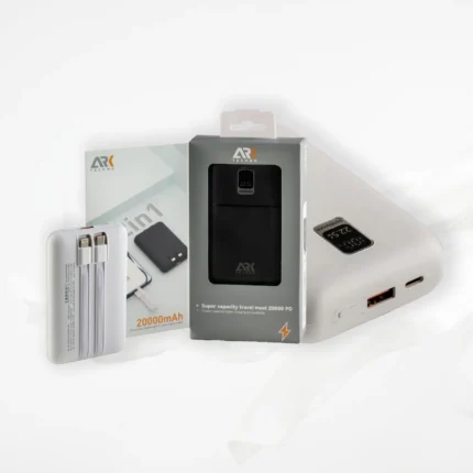 باور بانك ARK بقوة 20000 مللي أمبير وشحن لاسلكي سريع