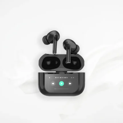 سماعات ARK-TWS02 اللاسلكية عازلة للضجيج مع شاشة عرض ذكية