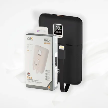 باور بانك 20000mAh بقوة 22.5W شحن سريع عالي الجودة