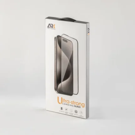 حماية شاشة آيفون 16 برو ماكس زجاج كورتينج فائق القوة